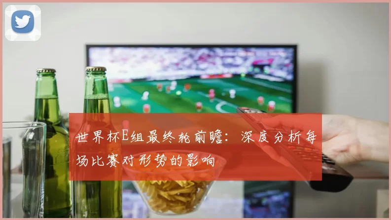 世界杯E组最终轮前瞻：深度分析每场比赛对形势的影响