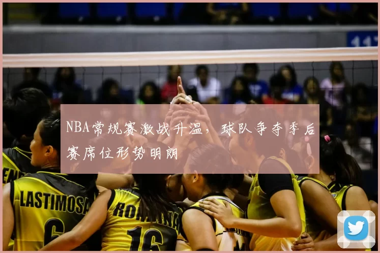 NBA常规赛激战升温，球队争夺季后赛席位形势明朗